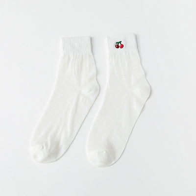 Calcetines Medianos de Malla Transpirable Verano Japoneses Calados - Image 45