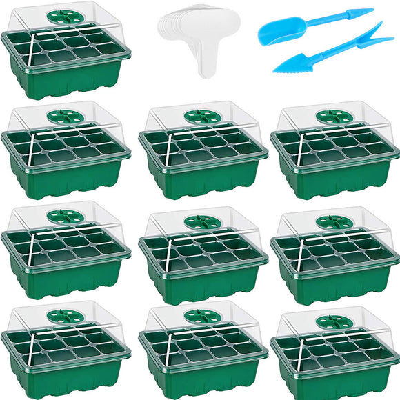 Bandeja de Germinación y Almacenamiento para Semilleros - 4 Piezas