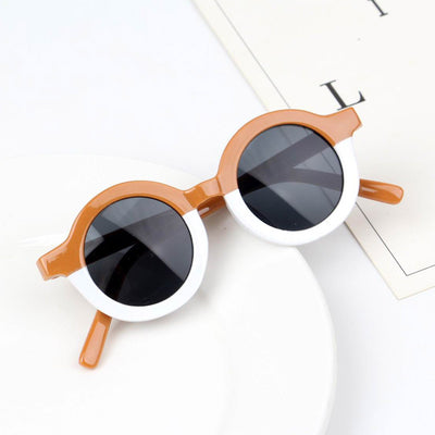 Gafas de Sol Infantiles Estampado Leopardo con Parches Redondas - Image 12