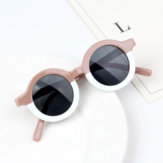 Gafas de Sol Infantiles Estampado Leopardo con Parches Redondas - Image 5
