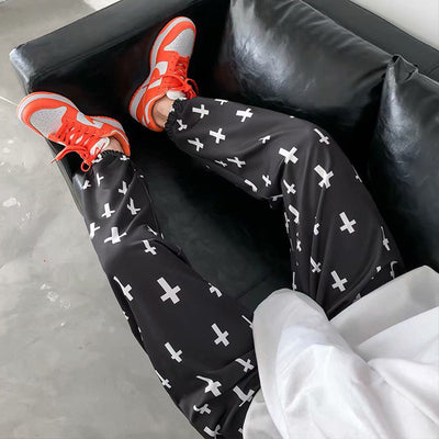 Pantalones Hombre Estilo Coreano Sueltos Tendencia - Pantalón Casual de Nueve Puntos - Image 7