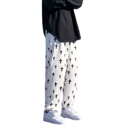 Pantalones Hombre Estilo Coreano Sueltos Tendencia - Pantalón Casual de Nueve Puntos - Image 6