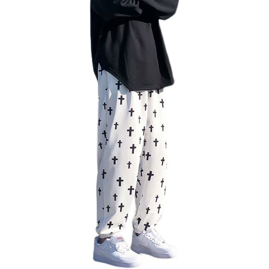 Pantalones Hombre Estilo Coreano Sueltos Tendencia - Pantalón Casual de Nueve Puntos - Image 6