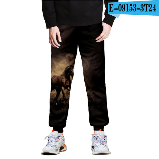 Pantalones Deportivos con Estampado 3D Full-Frame de Caballo - Image 6