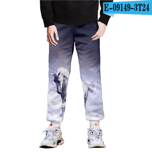 Pantalones Deportivos con Estampado 3D Full-Frame de Caballo - Image 8