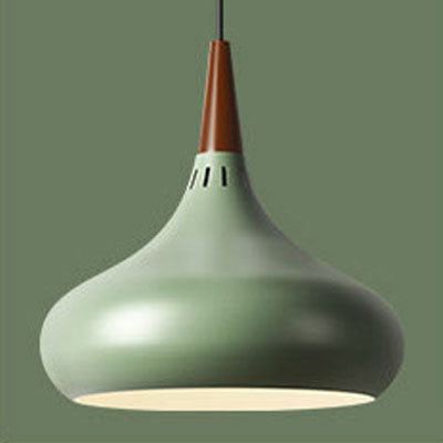 Lámpara Colgante de Madera Maciza Diseño Minimalista Moderno - Image 12