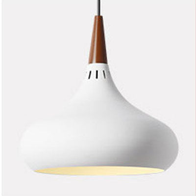 Lámpara Colgante de Madera Maciza Diseño Minimalista Moderno - Image 13