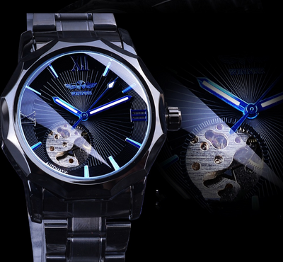 Reloj Mecánico Automático Estilo Europeo Americano con Diseño Hueco para Hombre - Image 6