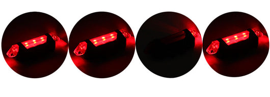 Kit de Luces LED para Bicicleta USB Recargables - Delantera y Trasera - Image 4