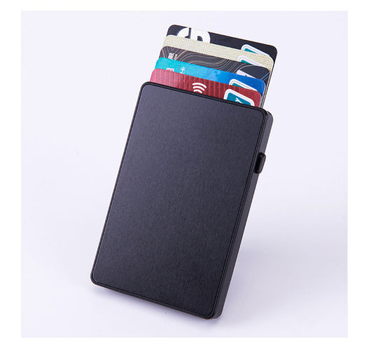 Estuche Automático para Tarjetas de Crédito y Presentación con Protección RFID