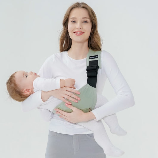 Bolso Mensajero Ergonómico para Bebé con Correa de Transporte