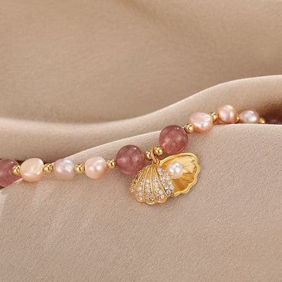 Pulsera de Perla Shell Diseño Coreano Nicho Exclusivo - Image 10