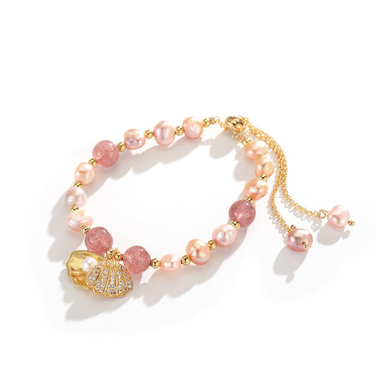 Pulsera de Perla Shell Diseño Coreano Nicho Exclusivo - Image 5