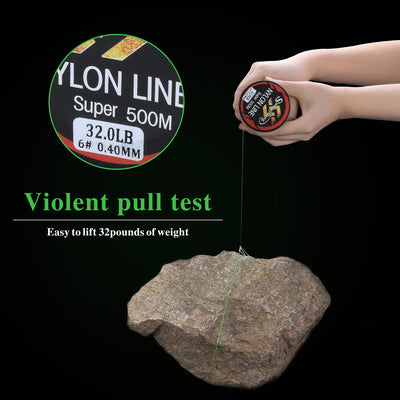 Línea de Pesca Monofilamento 500M Sougayilang 36.3LB Ultra Resistente - Image 2