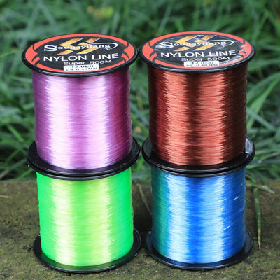 Línea de Pesca Monofilamento 500M Sougayilang 36.3LB Ultra Resistente