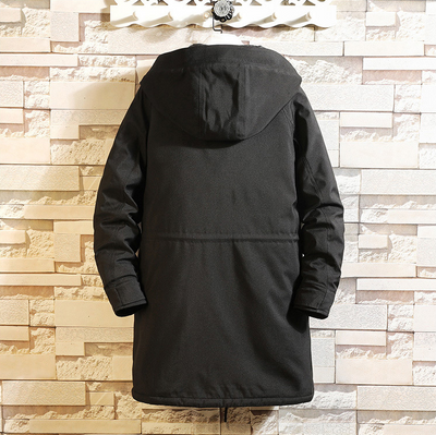 Chamarra Cortavientos Acolchada con Capucha para Hombre - Abrigo Otoño - Image 10