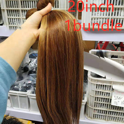 Pack de Extensiones Brasileñas con Cierre - Cabello Humano Liso Destacado - Image 14
