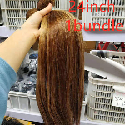 Pack de Extensiones Brasileñas con Cierre - Cabello Humano Liso Destacado - Image 7