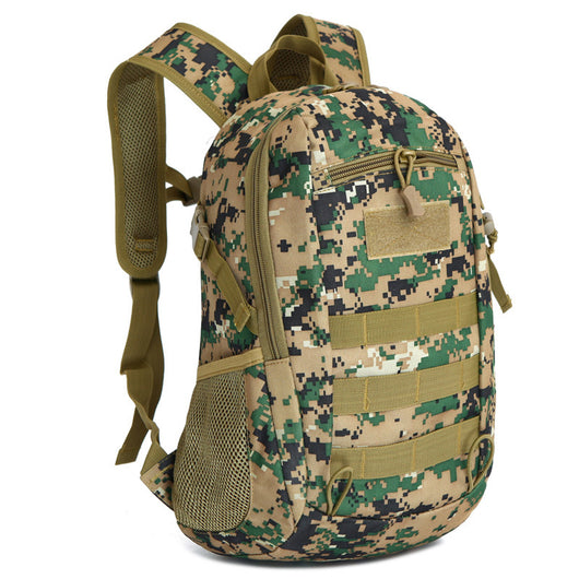Mochila Táctica D5 Infantil 15L - Diseño Camuflaje para Aventuras al Aire Libre - Image 7