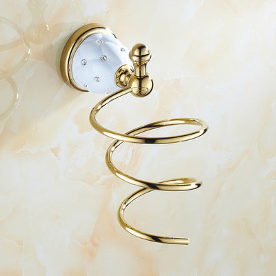 Toallero Dorado con Cristales de Diamante - Estante de Baño Premium - Image 26