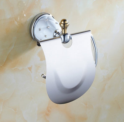 Toallero Dorado con Cristales de Diamante - Estante de Baño Premium - Image 18