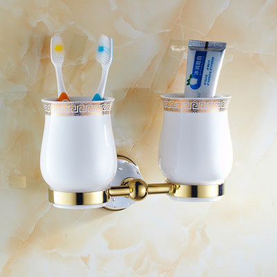 Toallero Dorado con Cristales de Diamante - Estante de Baño Premium - Image 8
