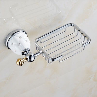 Toallero Dorado con Cristales de Diamante - Estante de Baño Premium - Image 32