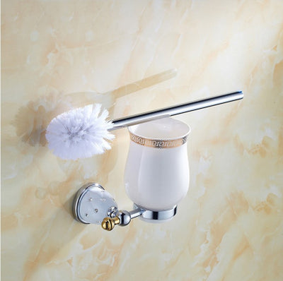Toallero Dorado con Cristales de Diamante - Estante de Baño Premium - Image 37