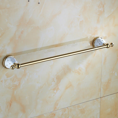 Toallero Dorado con Cristales de Diamante - Estante de Baño Premium - Image 49