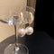 Aretes Colgantes de Perla Blanca Oversized Estilo Coreano