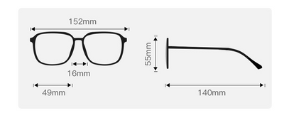 Gafas de Sol Oversized Marco Ancho Estilo Red - Image 7