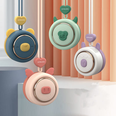 Ventilador Portátil de Cuello sin Aspas con Carga USB