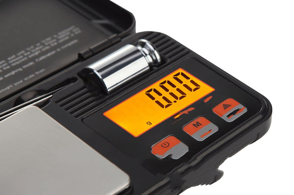 Balanza de Precisión Digital para Joyas y Quilates 0.01g - 50g Portátil