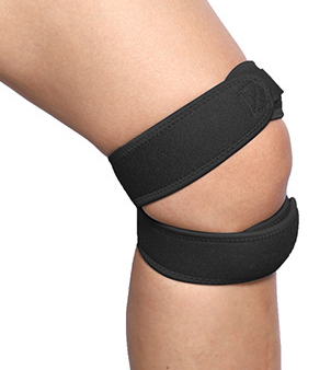 Cinturón de Compresión Patelar con Almohadillas de Silicona Deportiva - Image 4