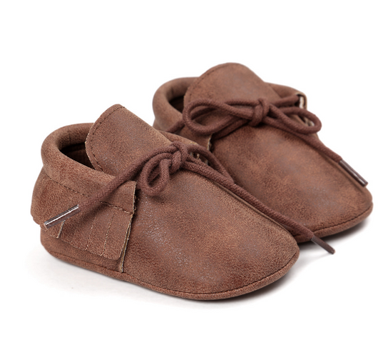 Zapatos de Cuero Suave para Bebé - Botines Cómodos Primavera