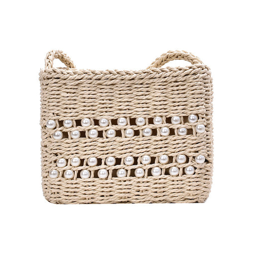 Bolso Bandolera Tejido de Paja Estilo Occidental para Mujer - Image 6