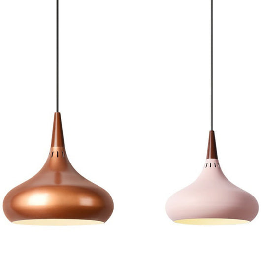 Lámpara Colgante de Madera Maciza Diseño Minimalista Moderno - Image 7