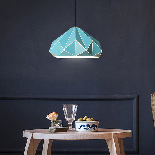 Lámpara Colgante Geométrica de Diseño Nórdico para Restaurante - Image 7