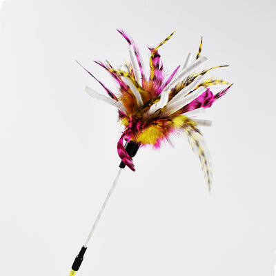 Juguete Interactivo de Pluma y Lana para Gatos - Image 4