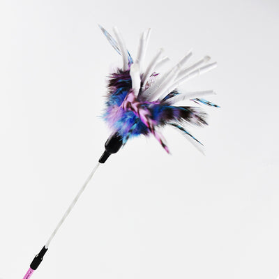 Juguete Interactivo de Pluma y Lana para Gatos - Image 2