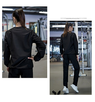 Conjunto de Sudadera Mujer Cuello Redondo Manga Larga Oversize - Image 18