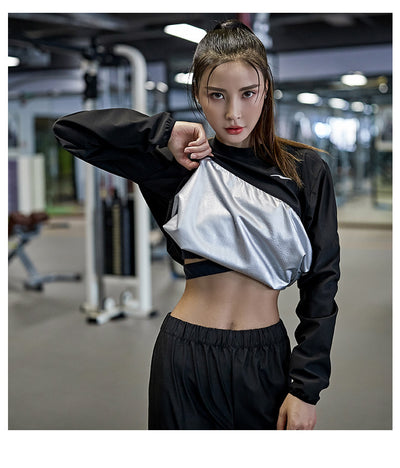 Conjunto de Sudadera Mujer Cuello Redondo Manga Larga Oversize - Image 22