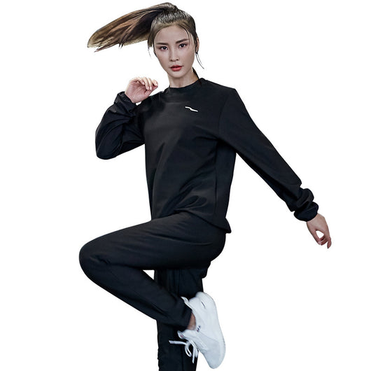 Conjunto de Sudadera Mujer Cuello Redondo Manga Larga Oversize - Image 4