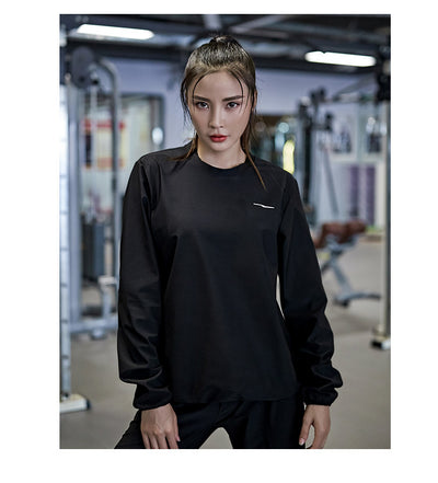 Conjunto de Sudadera Mujer Cuello Redondo Manga Larga Oversize - Image 2