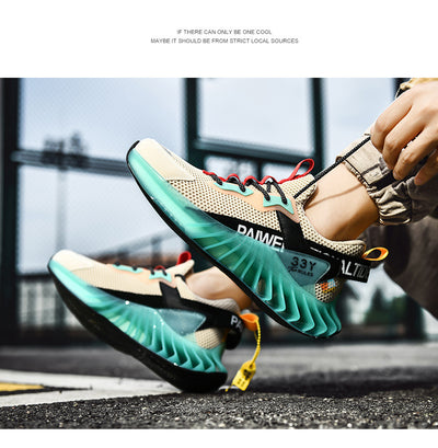 Zapatillas Deportivas para Hombre con Amortiguación de Impacto y Suela Reflectante - Image 6