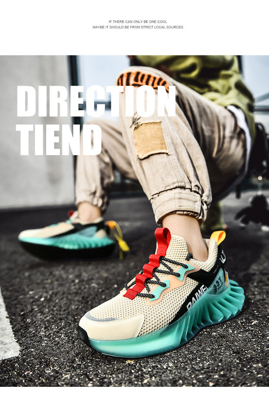 Zapatillas Deportivas para Hombre con Amortiguación de Impacto y Suela Reflectante - Image 9