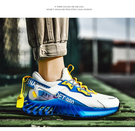 Zapatillas Deportivas para Hombre con Amortiguación de Impacto y Suela Reflectante - Image 12