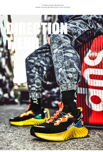 Zapatillas Deportivas para Hombre con Amortiguación de Impacto y Suela Reflectante - Image 11