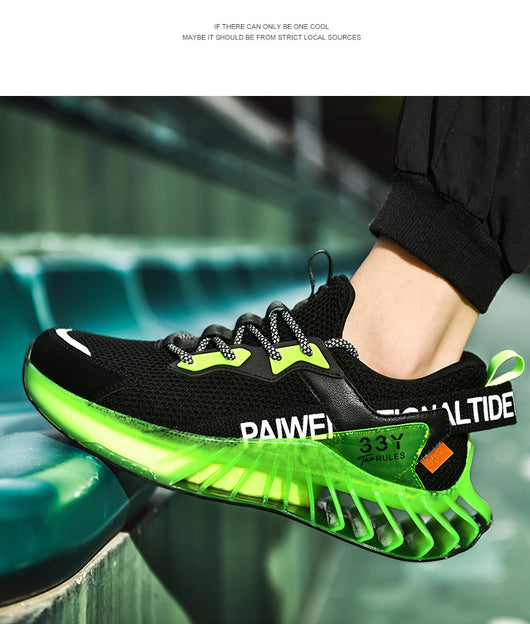 Zapatillas Deportivas para Hombre con Amortiguación de Impacto y Suela Reflectante - Image 20