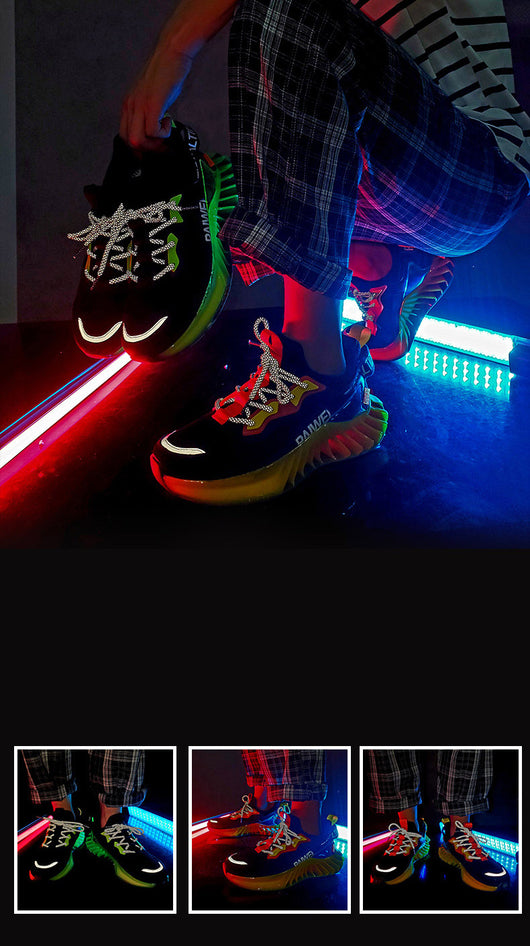 Zapatillas Deportivas para Hombre con Amortiguación de Impacto y Suela Reflectante - Image 23